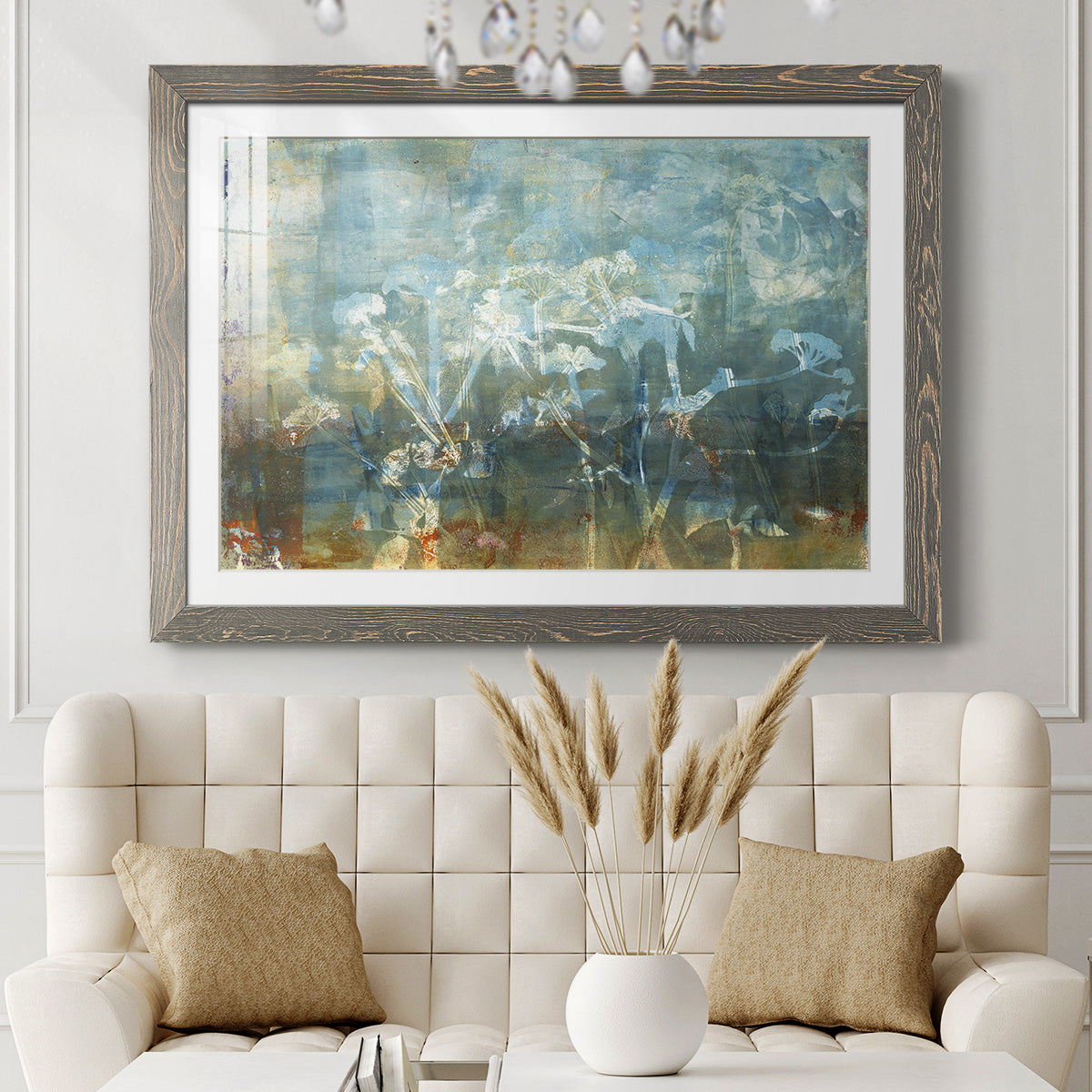 Water's Edge - Barnwood Framed Art Print