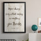 Rejoice Always - Modern Framed Canvas Print