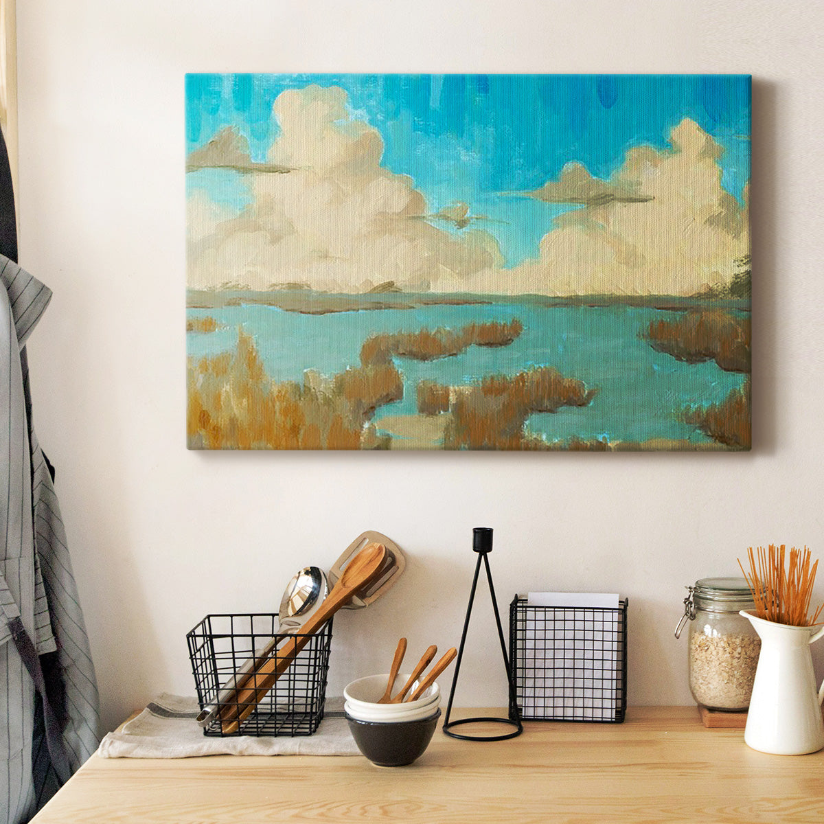 Fripp Island Water II Premium Gallery Wrapped Canvas - Ready to Hang