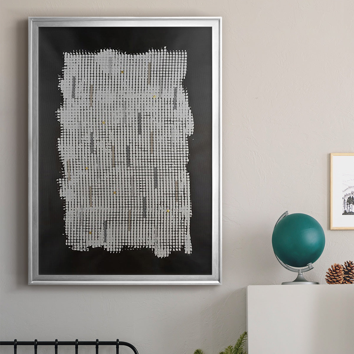 Bits & Bytes II - Modern Framed Canvas Print