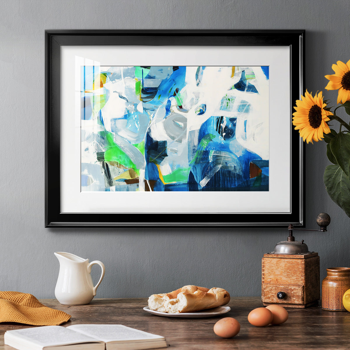 Down the Rapids Premium Framed Print - Ready to Hang