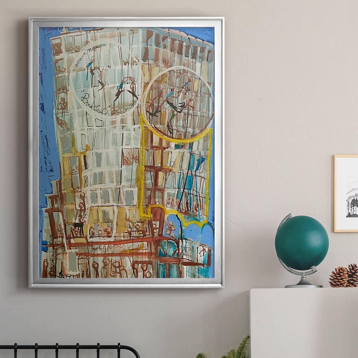 Bandaloo I - Modern Framed Canvas Print