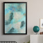 Blue Shift II - Modern Framed Canvas Print