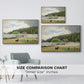 Farm with Grazing Cows (Bondegård med beitende kuer), 1892 - Floater Framed Canvas Print