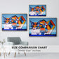 Cassie Thinking about Cubism - Floater Framed Canvas Print