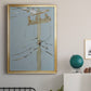 Wires V - Modern Framed Canvas Print