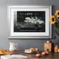 Carry Love - Modern Framed Art Print