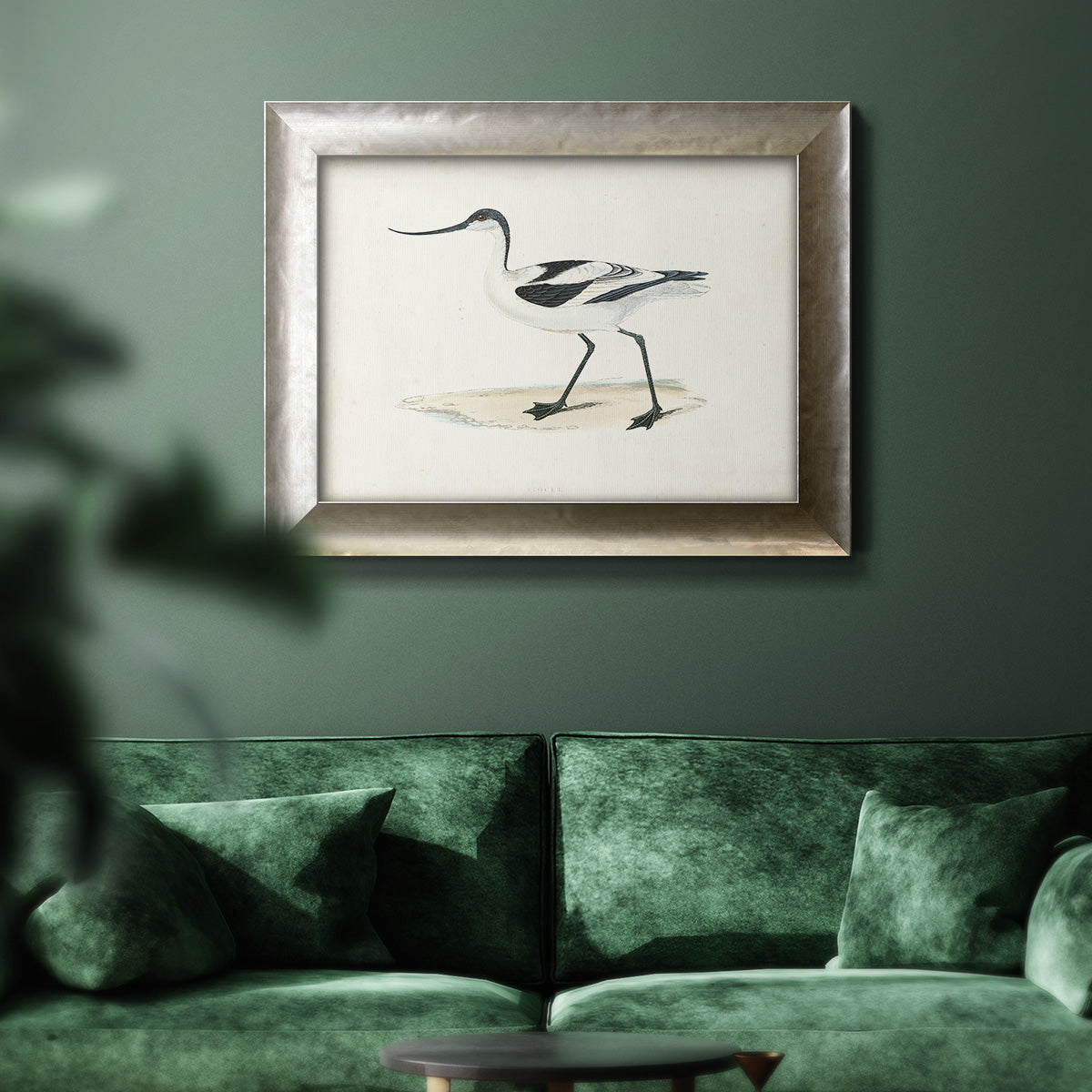 Morris Sandpipers IV Premium Framed Canvas- Ready to Hang