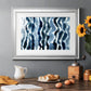 True Blue Wave I - Modern Framed Art Print