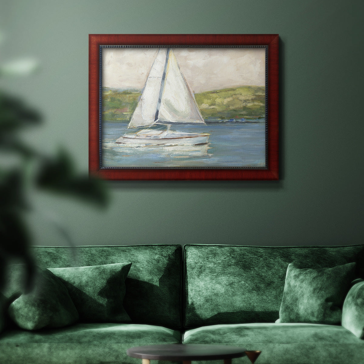 Off the Coast I Premium Framed Canvas- Ready to Hang