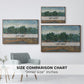 Olive Trees, 1889 - Floater Framed Canvas Print