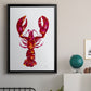Lobster - Modern Framed Canvas Print