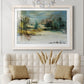 Wintery Horizon II - Barnwood Framed Art Print