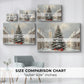 Silver Evergreen at Dawn - Canvas Art Print