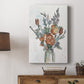 Watercolor Floral Arrangement II Premium Gallery Wrapped Canvas - Ready to Hang