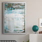 Beach Glass - Modern Framed Canvas Print