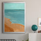 Out on the Sandbar II - Modern Framed Canvas Print