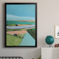 Bright Colored Countryside I - Modern Framed Canvas Print