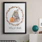 Harvest Home Bunny - Modern Framed Canvas Print