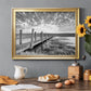 Sunset Contemplation Premium Classic Framed Canvas - Ready to Hang