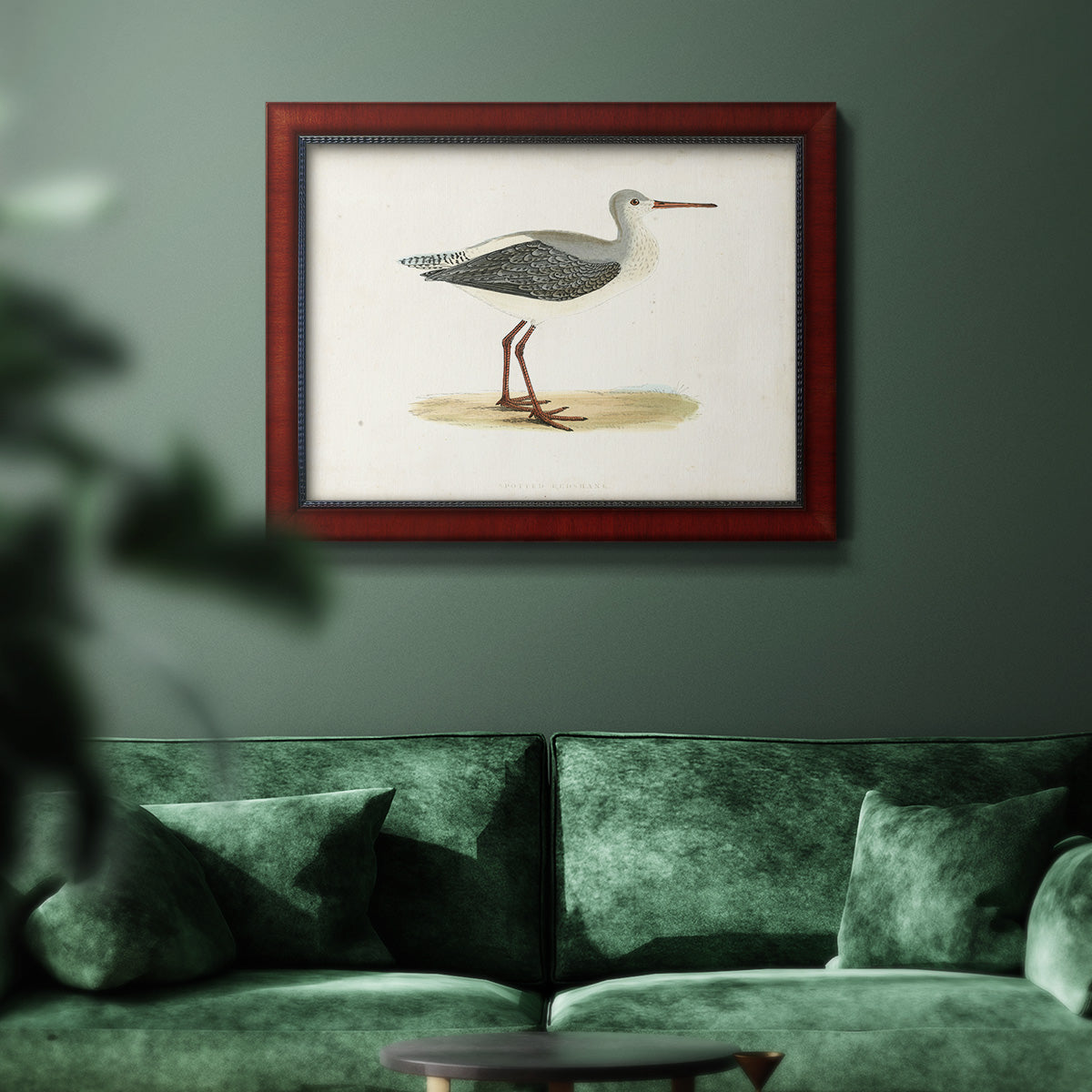 Morris Sandpipers I Premium Framed Canvas- Ready to Hang