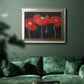 Poppy Trio I Premium Framed Canvas- Ready to Hang