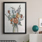 Watercolor Floral Arrangement II - Modern Framed Canvas Print