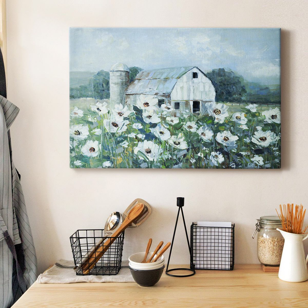 Dream Fields Premium Gallery Wrapped Canvas - Ready to Hang