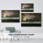 The Course of Empire: The Savage State, 1834 - Floater Framed Canvas Print