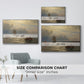 From the Inlet of Oslo, 1874 - Floater Framed Canvas Print
