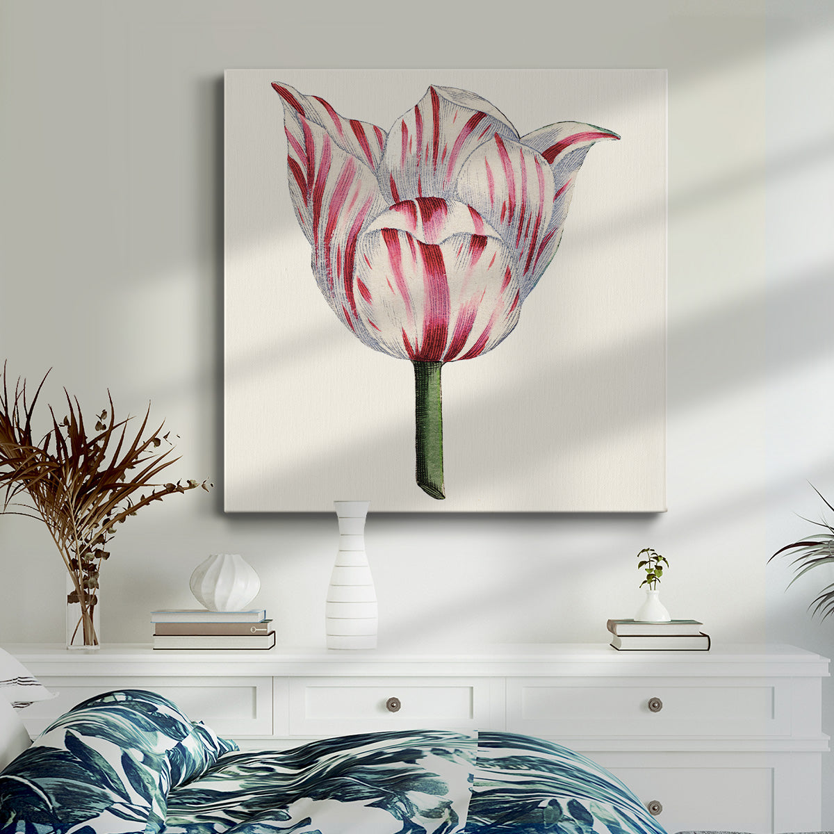 Tulip Garden I - Canvas Art Print