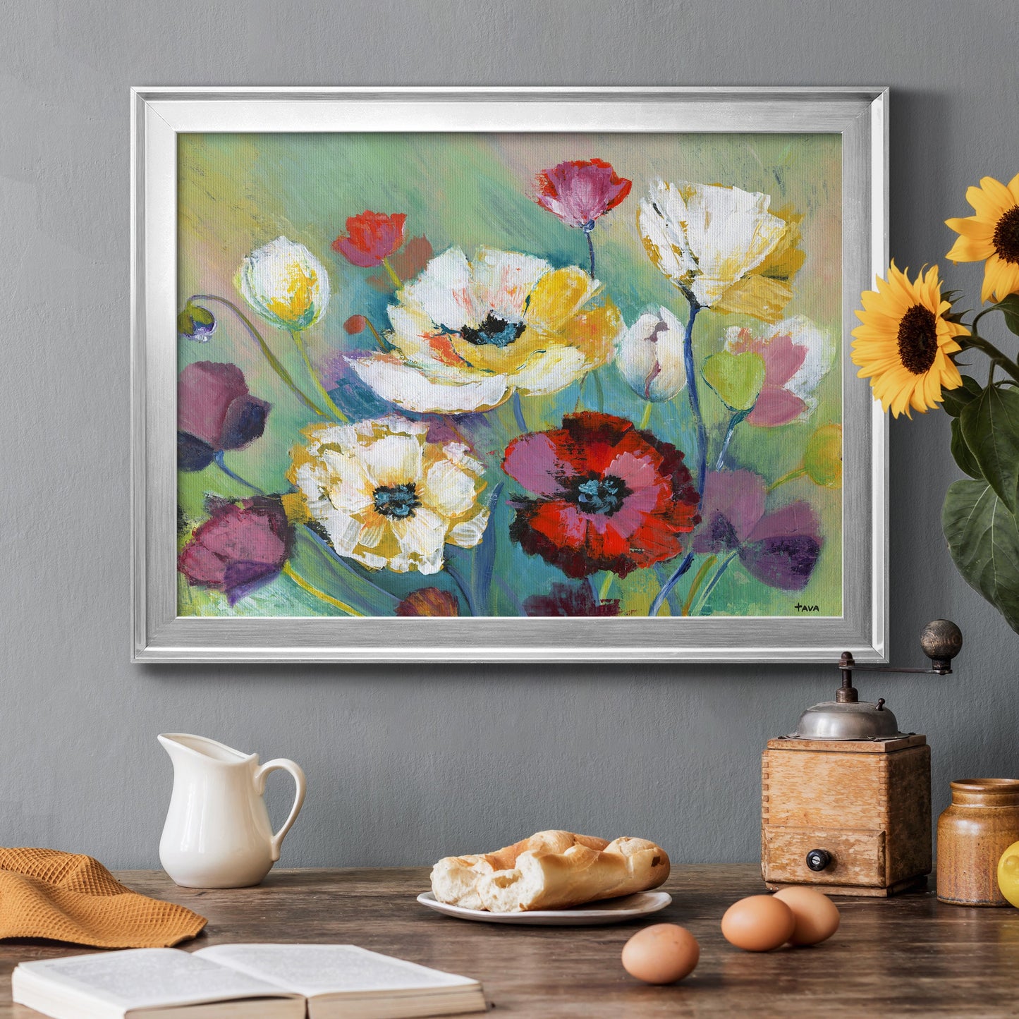 Alex's Garden Premium Classic Framed Canvas - Ready to Hang