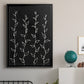 Ivory Vines I - Modern Framed Canvas Print