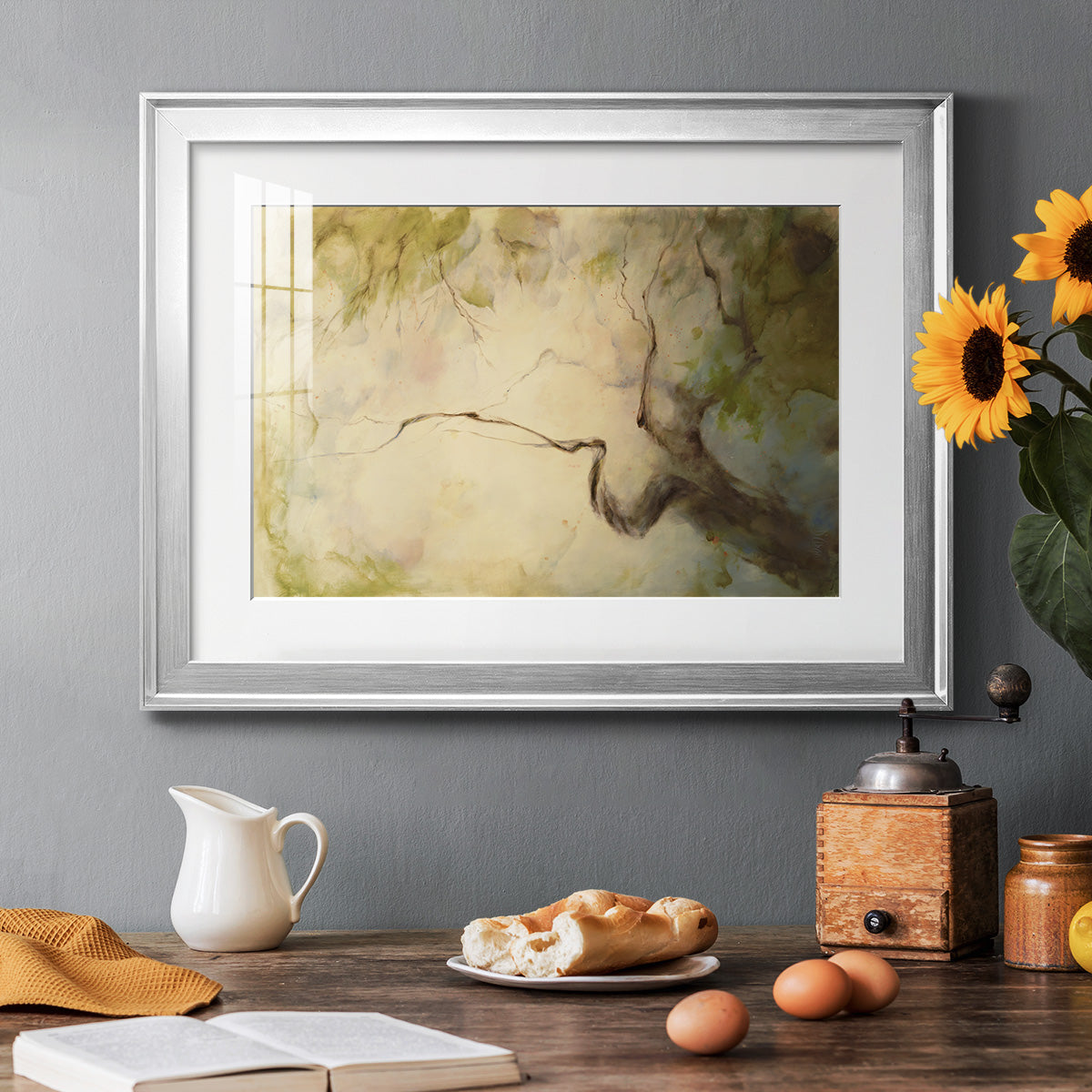 Verdant April Premium Framed Print - Ready to Hang