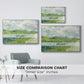 Green Wheat Field, Auvers, 1890 - Floater Framed Canvas Print