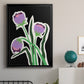 Pop Flowers II - Modern Framed Canvas Print