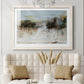Wintery Horizon I - Barnwood Framed Art Print