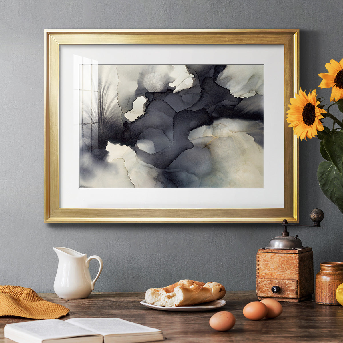 Sound & Color - Modern Framed Art Print
