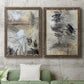 Masked Notes I - Premium Framed Canvas 2 Piece Set - Ready to Hang