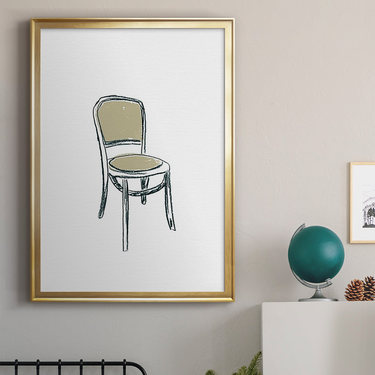Take a Seat XI - Modern Framed Canvas Print