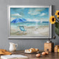 Serene Morning - Modern Framed Canvas Print