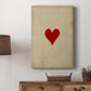 Small Heart Premium Gallery Wrapped Canvas - Ready to Hang