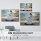 Clotilde on the Beach, 1904 - Floater Framed Canvas Print