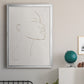 Portrait Sketch I - Modern Framed Canvas Print