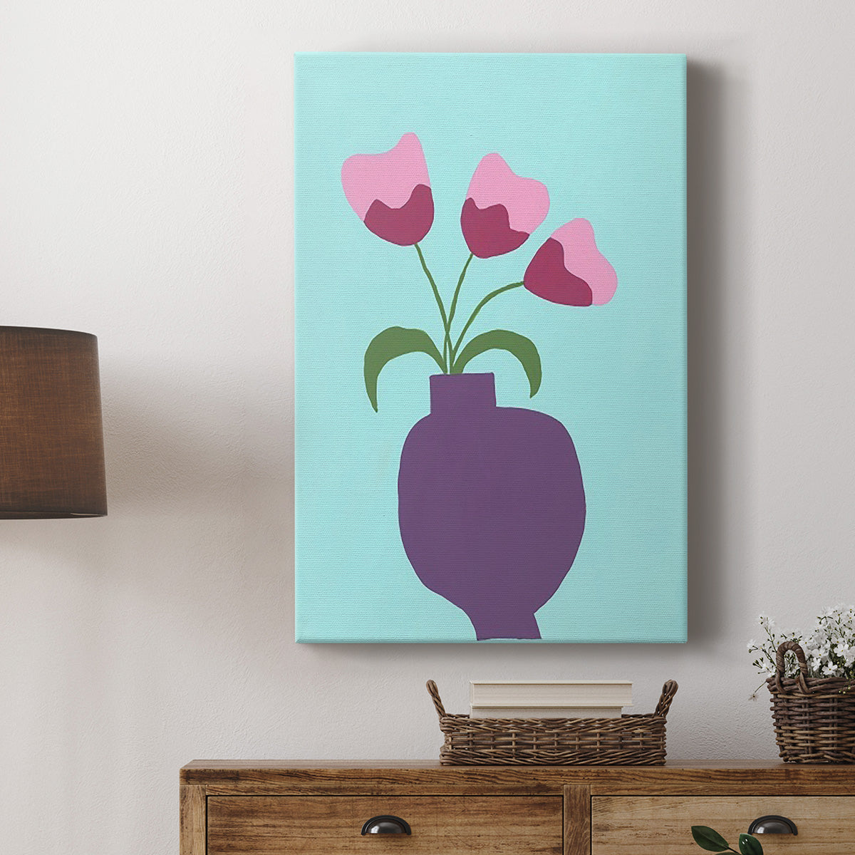 Modern Blooms I - Canvas Art Print