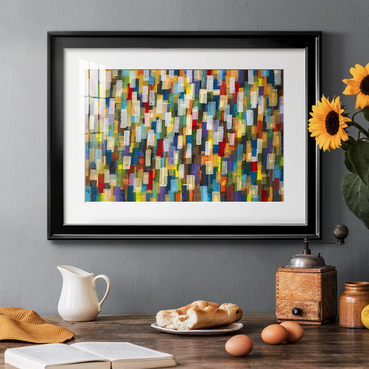 Confetti II Premium Framed Print - Ready to Hang