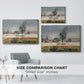 Landscape Around Toulouse, The Bridge of the Young Ladies, 1898 - Floater Framed Canvas Print