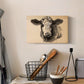 Charcoal Cow I Premium Gallery Wrapped Canvas - Ready to Hang