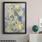 Forsythia Blooms I - Modern Framed Canvas Print