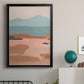 Desert Sunrise II - Modern Framed Canvas Print